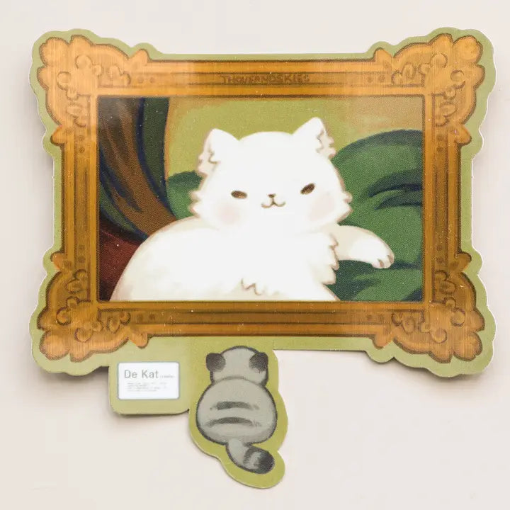 Meowster Piece Vinyl Sticker (Holographic)