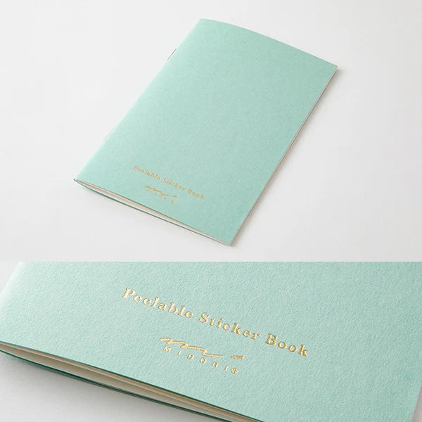 Peelable Sticker Book - Light Blue