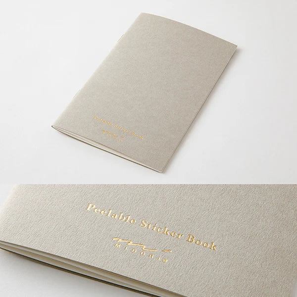 Peelable Sticker Book - Grey
