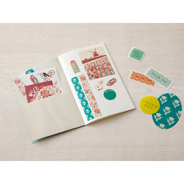 Peelable Sticker Book - Light Blue