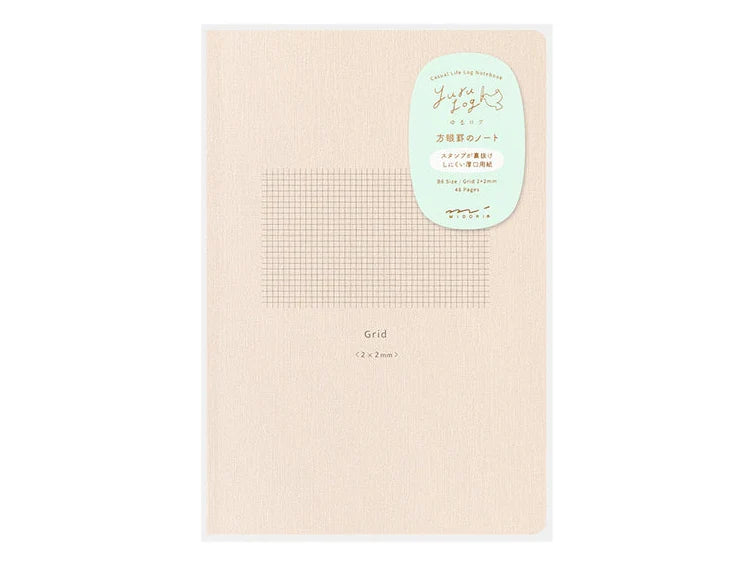 Yuru Log Notebook - Grid