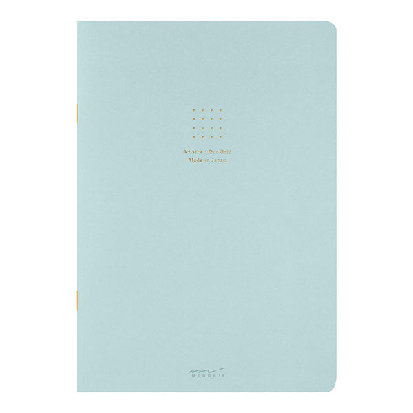 Midori Colour Notebook A5 Dot Grid - Blue