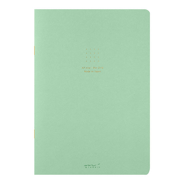 Midori Colour Notebook A5 Dot Grid - Green