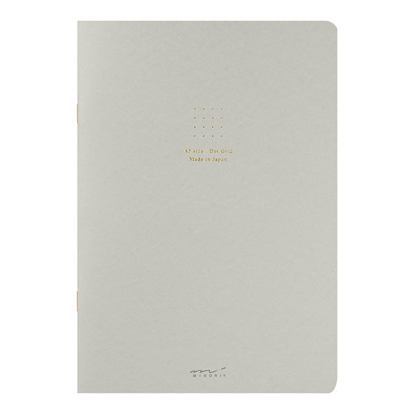 Midori Colour Notebook A5 Dot Grid - Grey