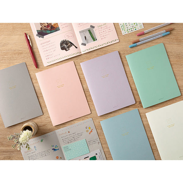 Midori Colour Notebook A5 Dot Grid - Blue