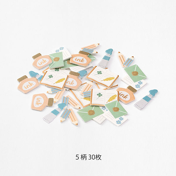 Paper Craft Museum Decoration Sticker - Stationery