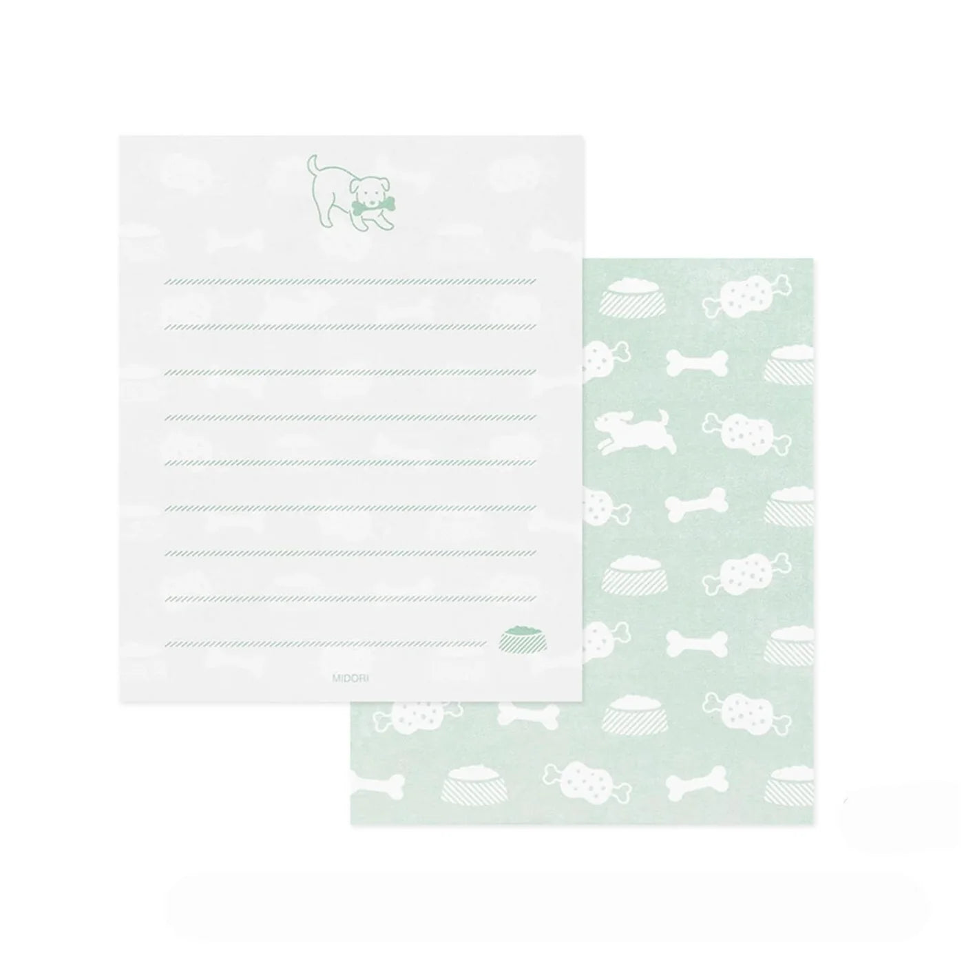 Mini Letter Paper and Envelopes - Dog