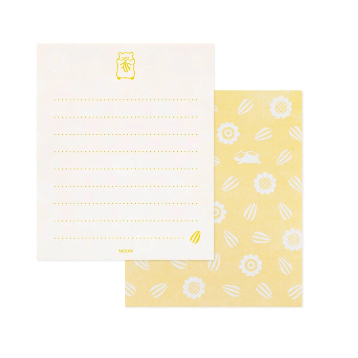 Mini Letter Paper and Envelopes - Hamster