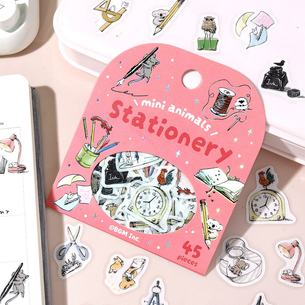 Mini Animals Washi Stickers by BGM - Stationery