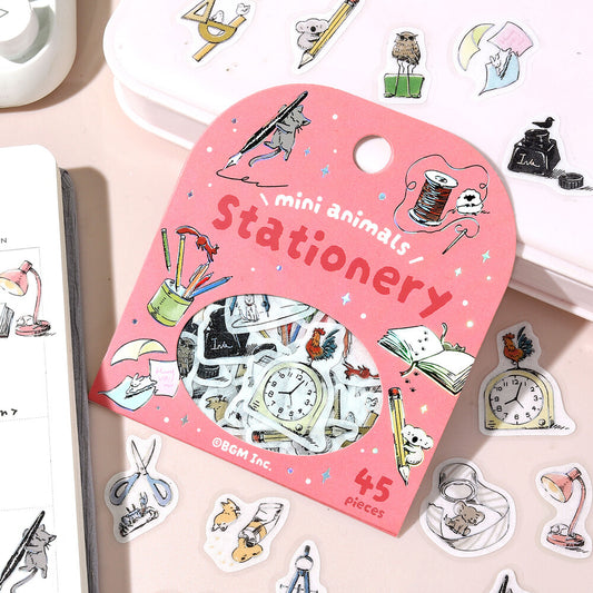 Mini Animals Washi Stickers by BGM - Stationery