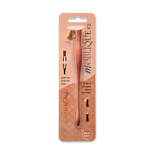 Moblique 2-in-1 Pen holder mocha creme