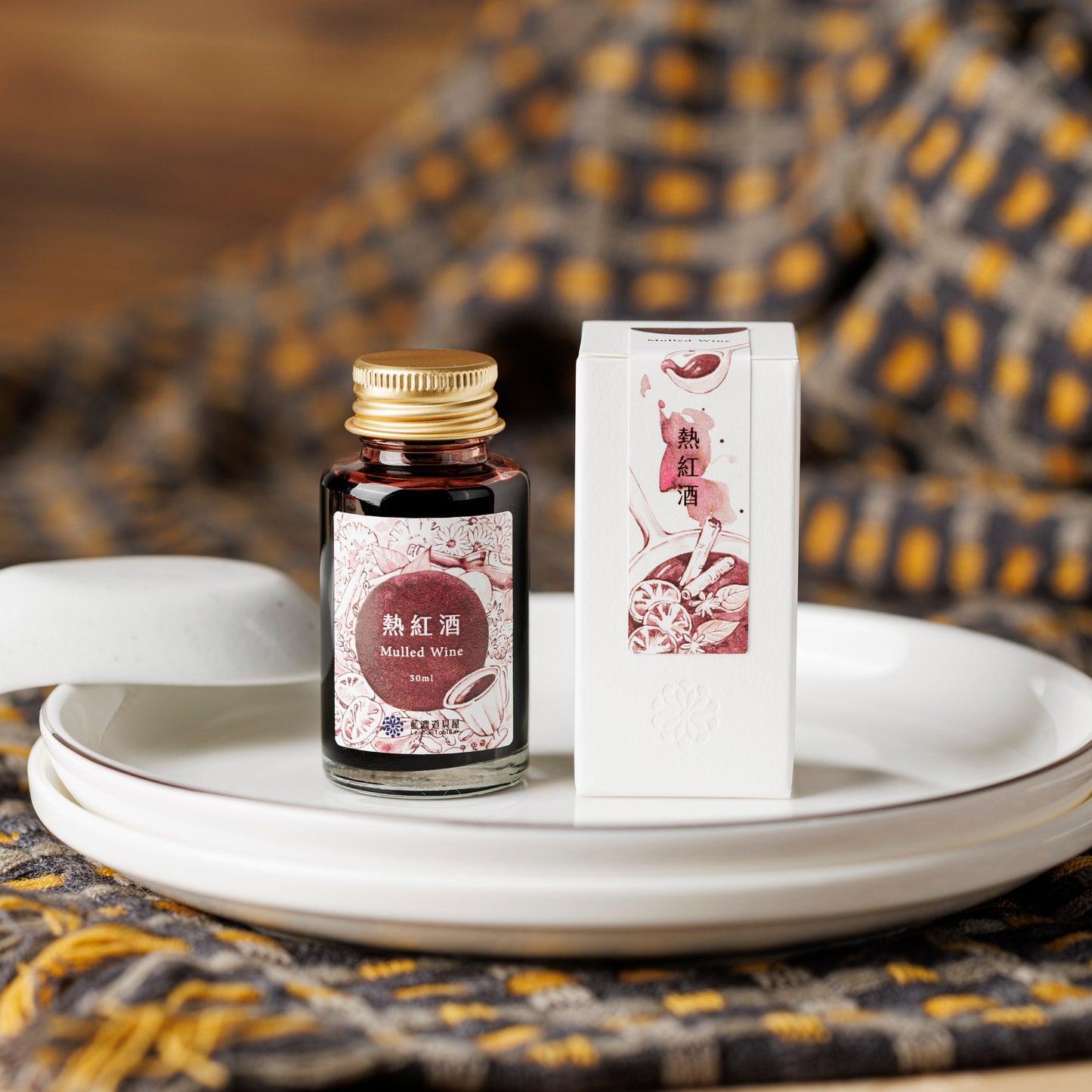 Mulled Wine Lennon Toolbar Fountain Pen Ink