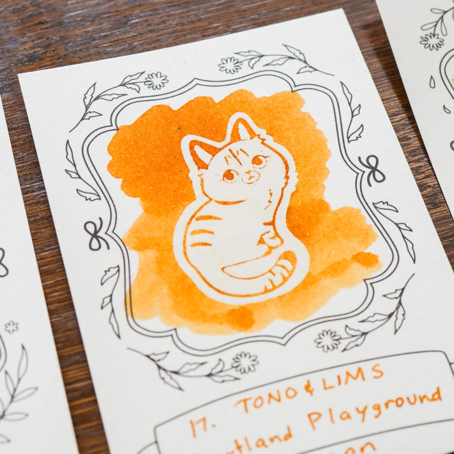 Neighborhood Cats Ink Swatch Cards