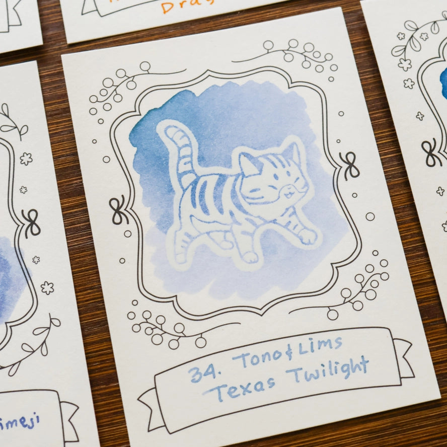 Neighborhood Cats Ink Swatch Cards