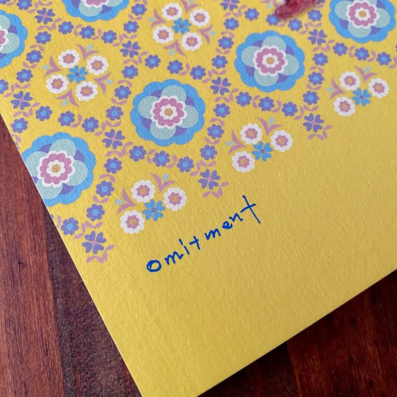 Nombre A5 Notebook N (#23 Omitment)