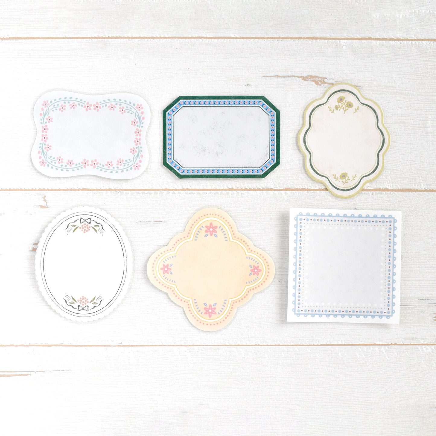 Nostalgia Frame Planner Stickers designed by Papier Platz.