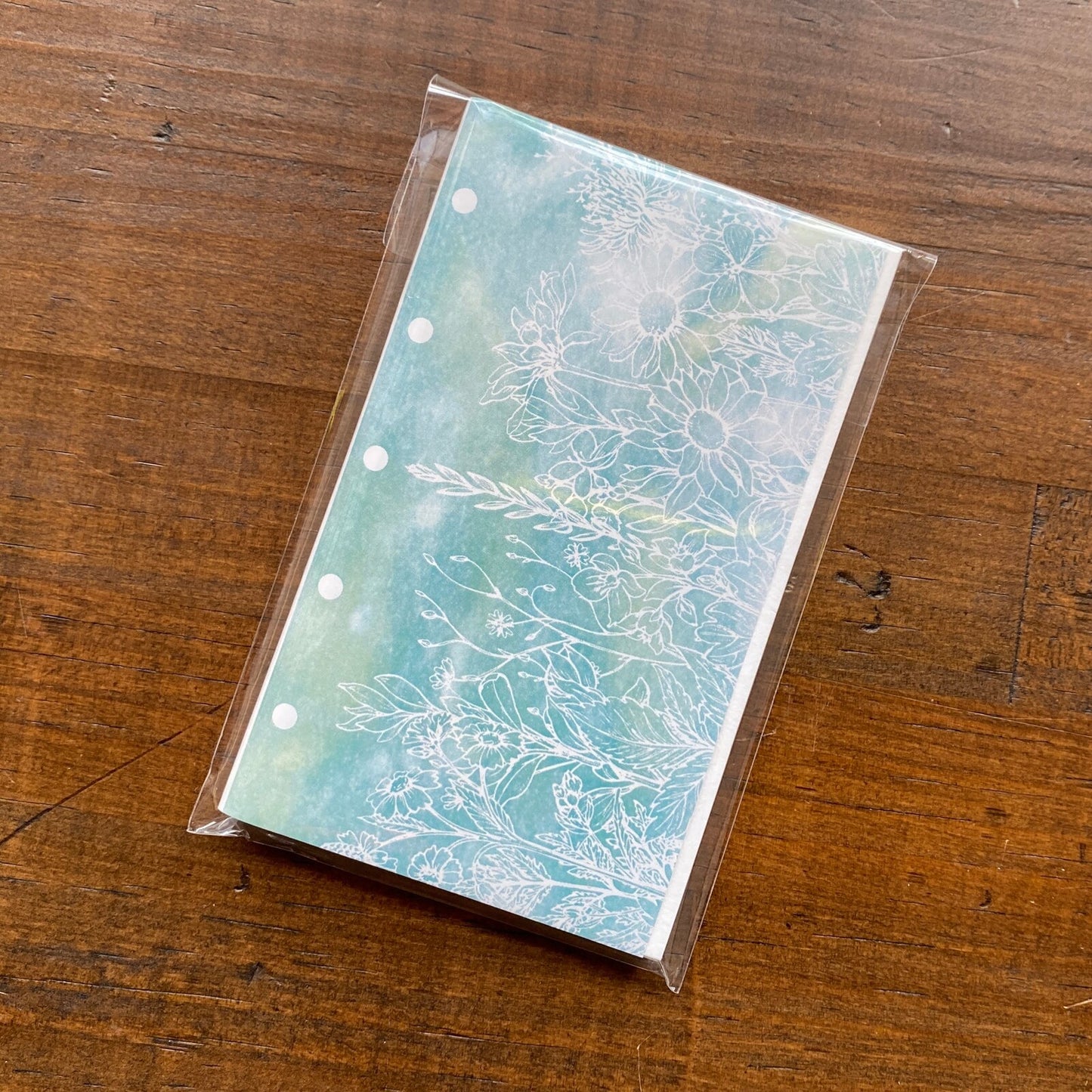 Plants Ink Swatch Paper - M5 Organiser Refill