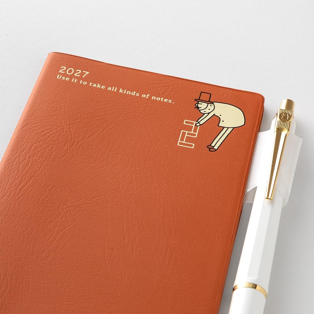 Midori Pocket Diary 2027 Mini - Ojisan