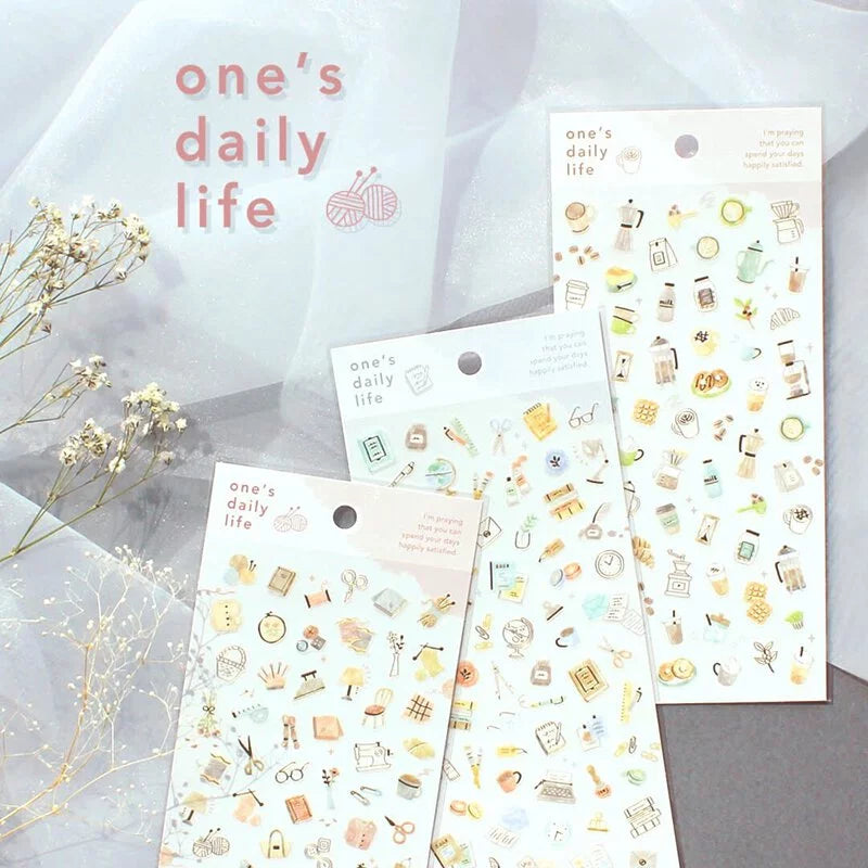 One's Daily Life Sticker - Sewing