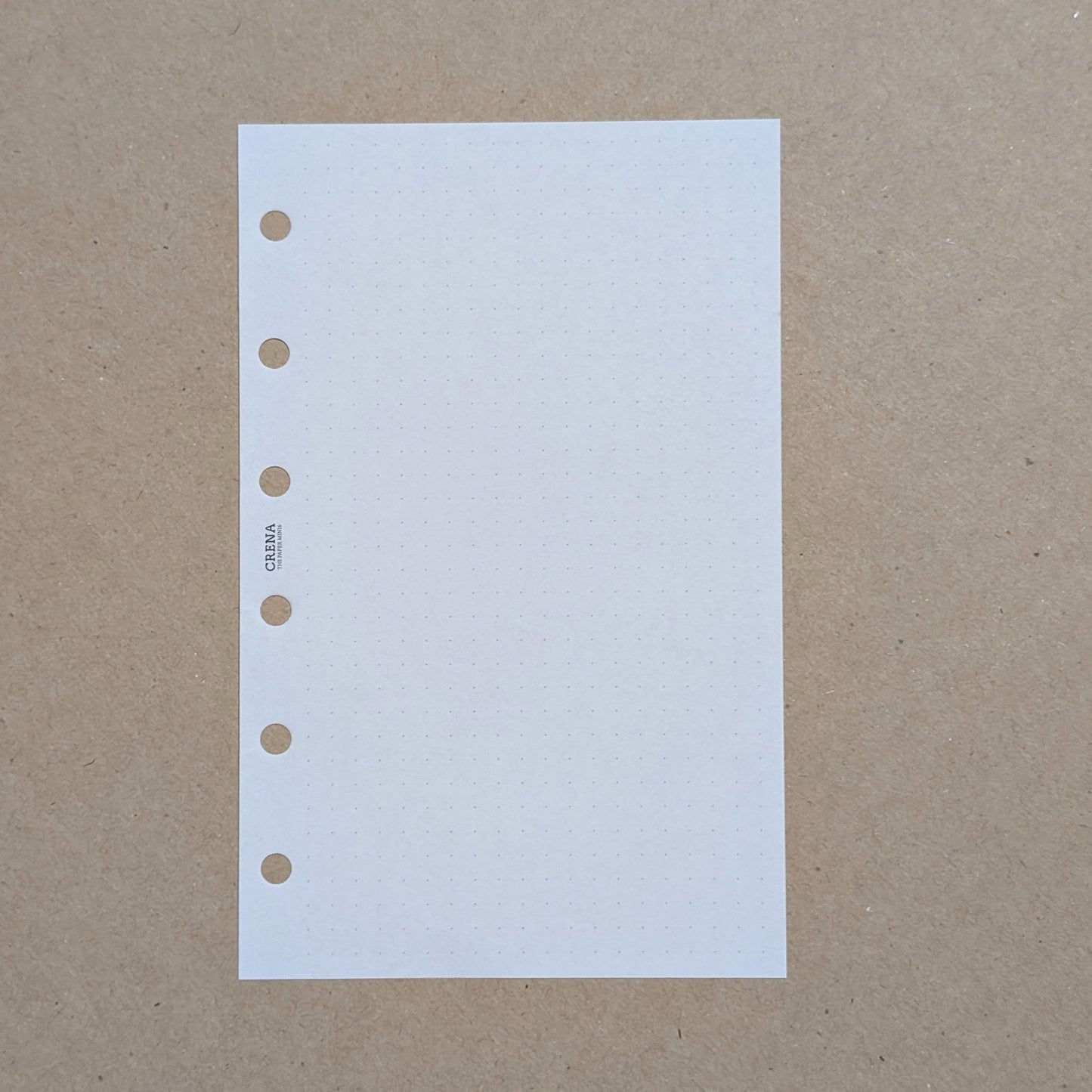 Crena Spark Organisers Refill 3.5mm  Dot Grid - A7/M6