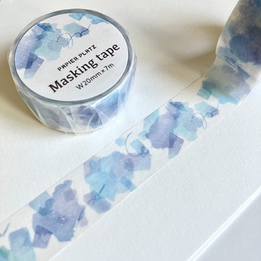 Caeruleum Washi tape designed by Papier Platz.