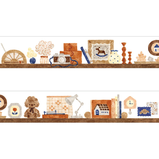 Dog and Interior washi tape