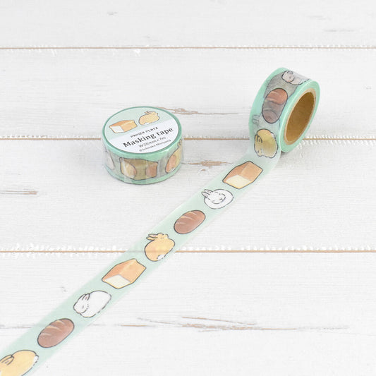 Bunny loaf Washi Tape designed by illustrator Shinako Moriyama.