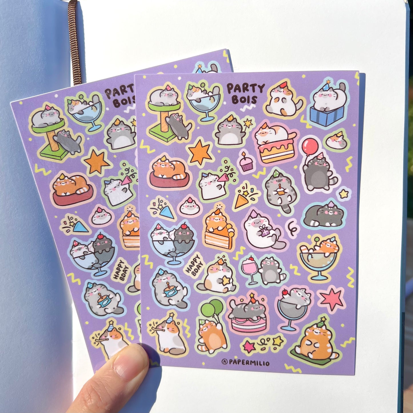 Party Bois Sticker Sheet