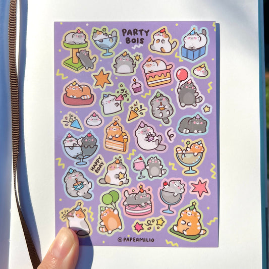 Party Bois Sticker Sheet