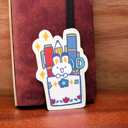 Pen Holder Vinyl Sticker (Holographic)