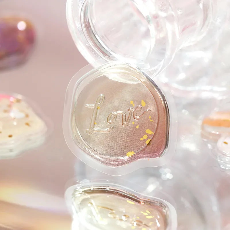 Phantom Flower Seal Sticker - Brown