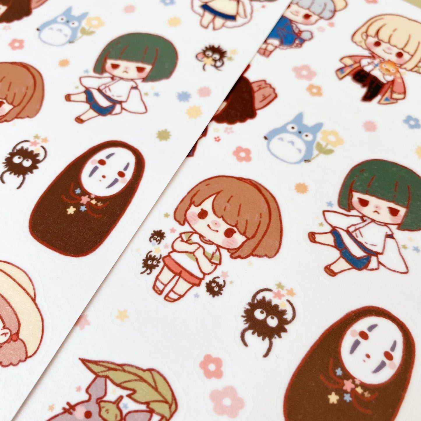Studio Ghibli Sticker Sheet