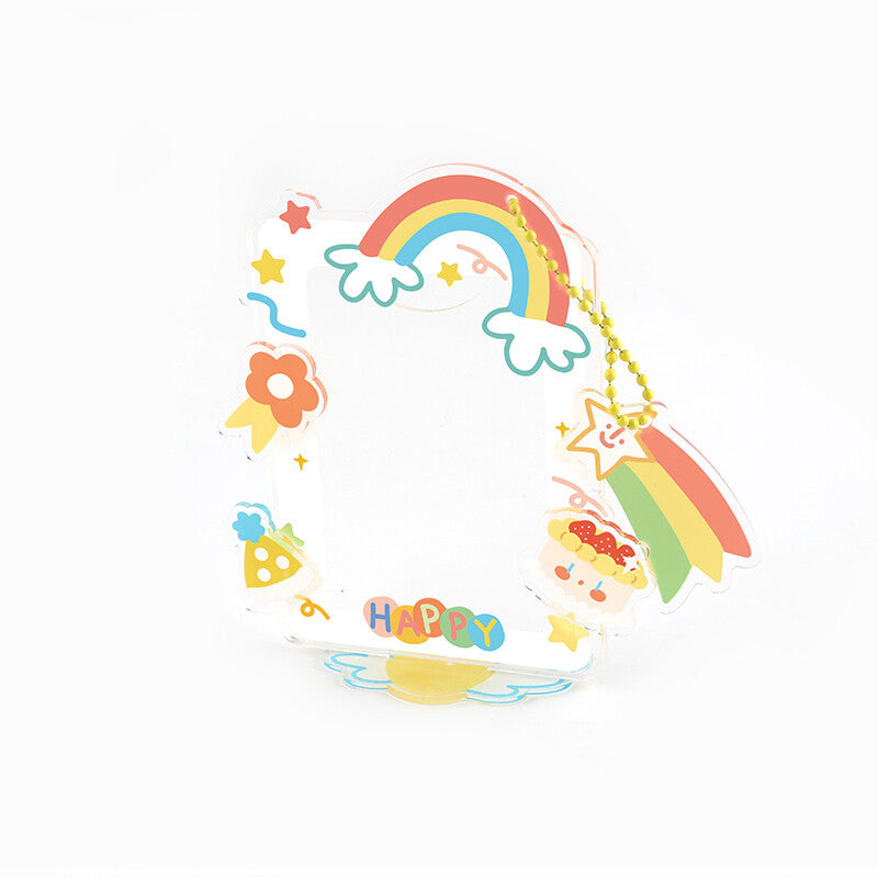 Oshikatsu Item Card/ Photo Stand - Special White (Small)