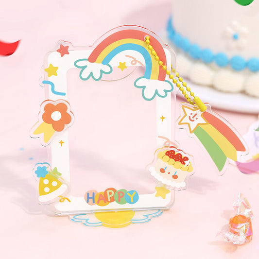 Oshikatsu Item Card/ Photo Stand - Special White (Small)