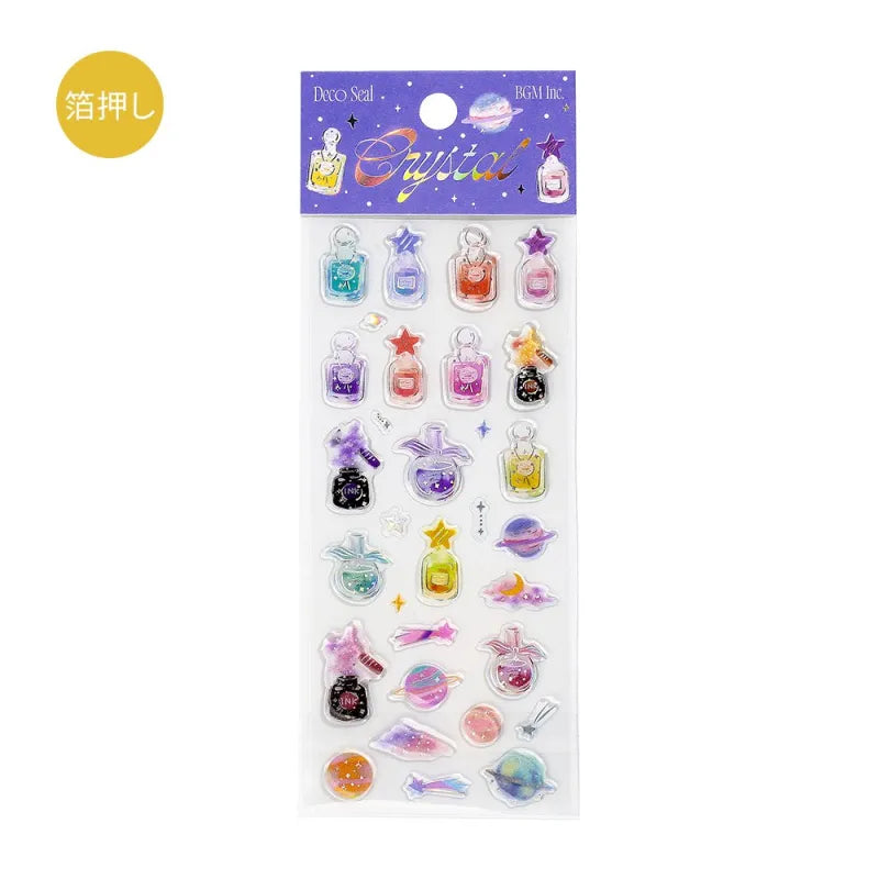 Planet Perfume Crystal Stickers
