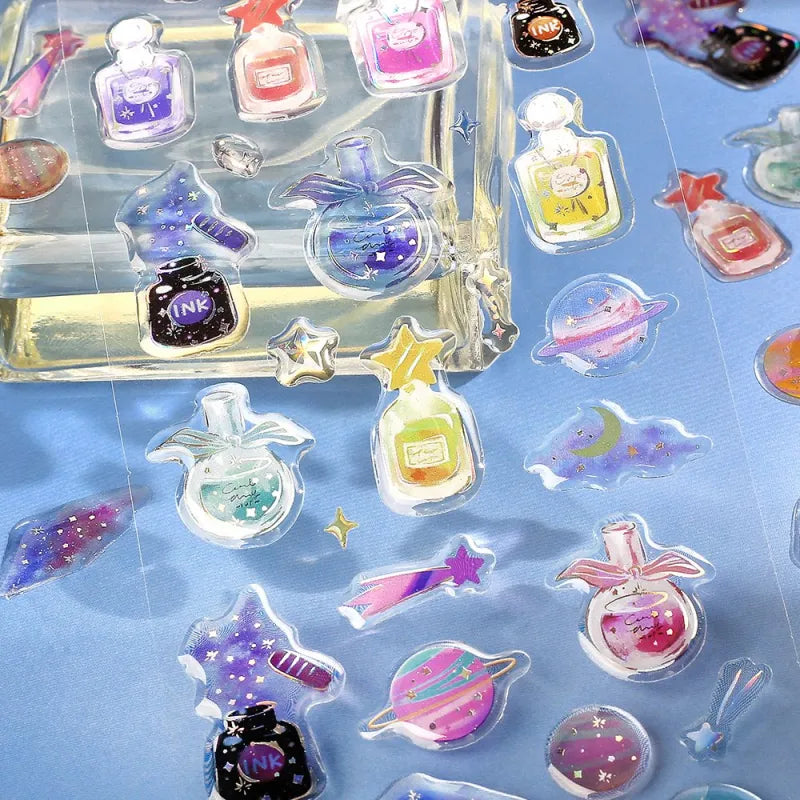 Planet Perfume Crystal Stickers