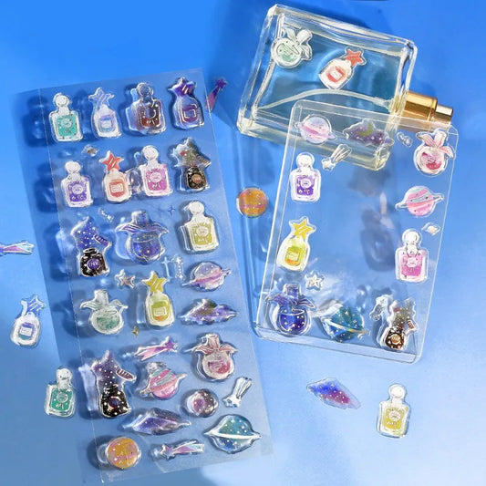 Planet Perfume Crystal Stickers