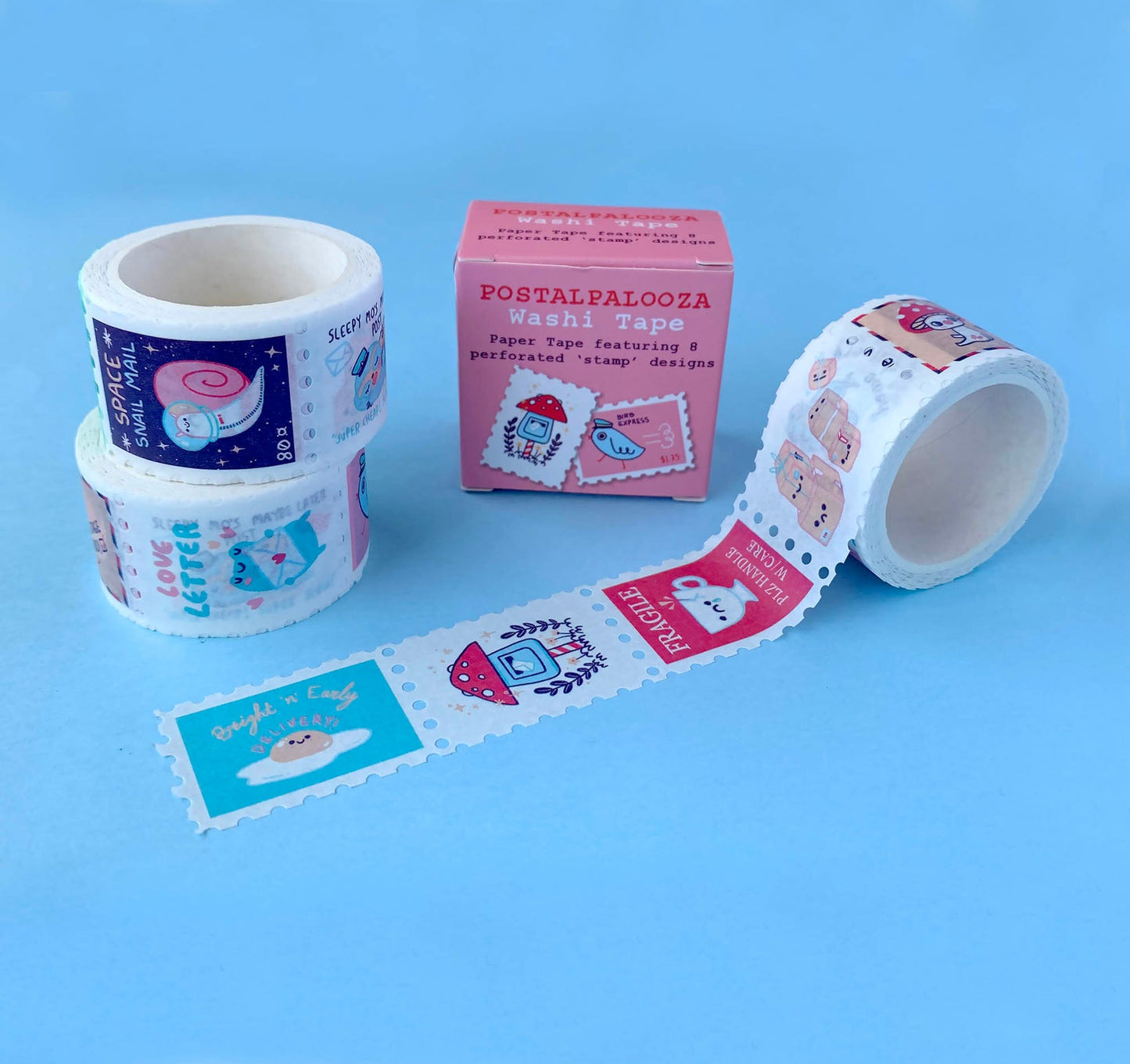 Postalpalooza Stamp Washi Tape