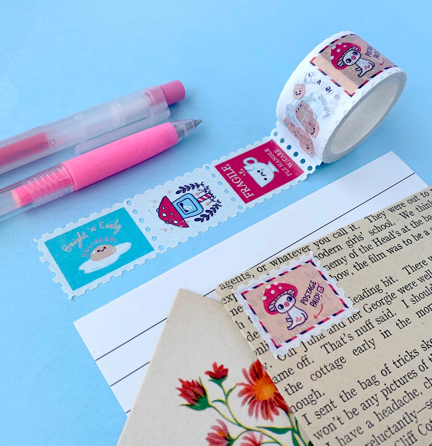 Postalpalooza Stamp Washi Tape