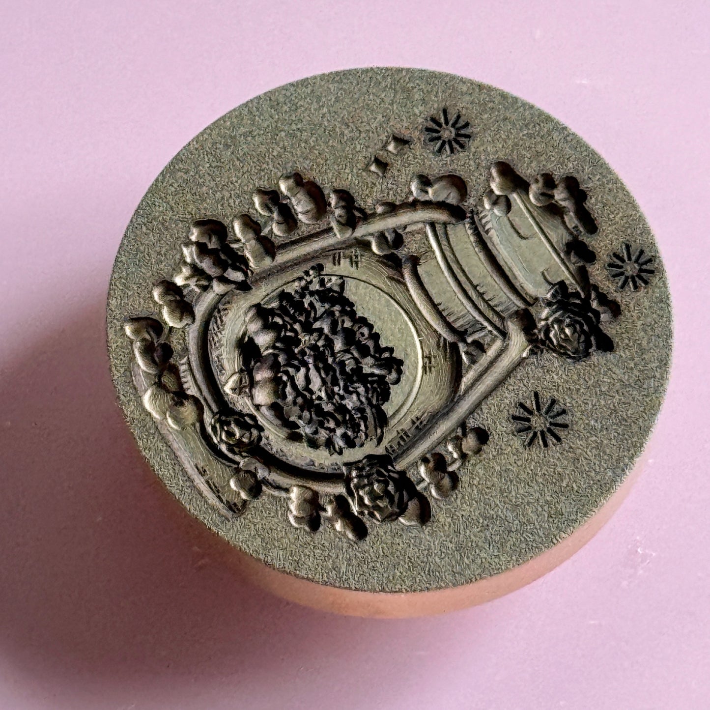 Romantic Garden Lamp Wax Seal Stamp