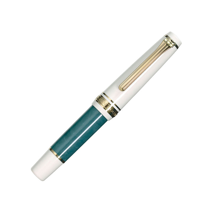 Sailor Rencontre Professional Gear Slim Mini Fountain Pen - Vert Sapin