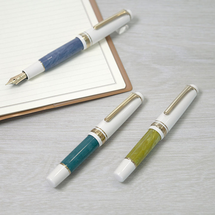 Sailor Rencontre Professional Gear Slim Mini Fountain Pen - Pistache