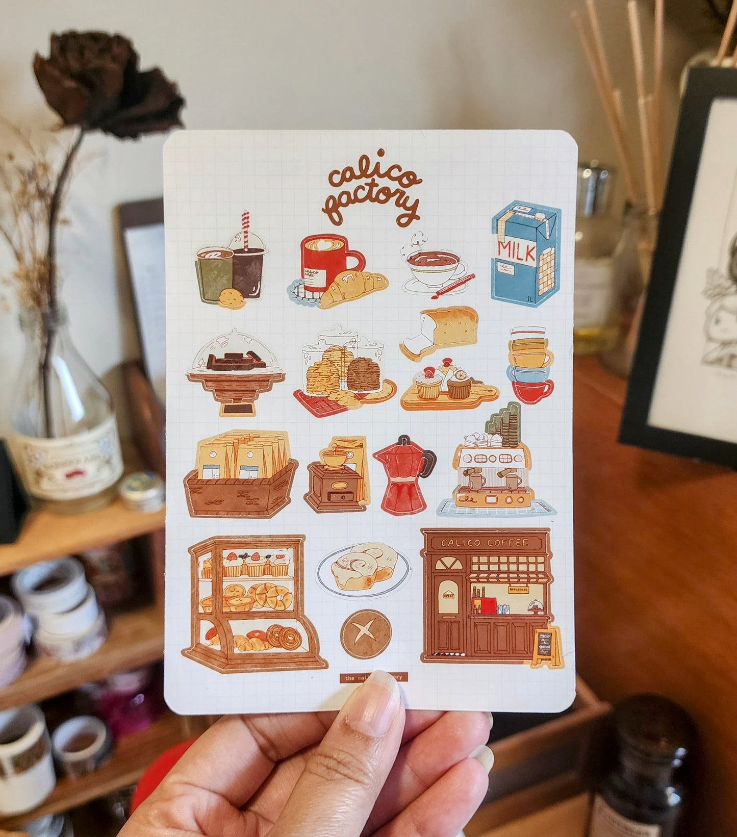 Coffee Time Sticker Sheet