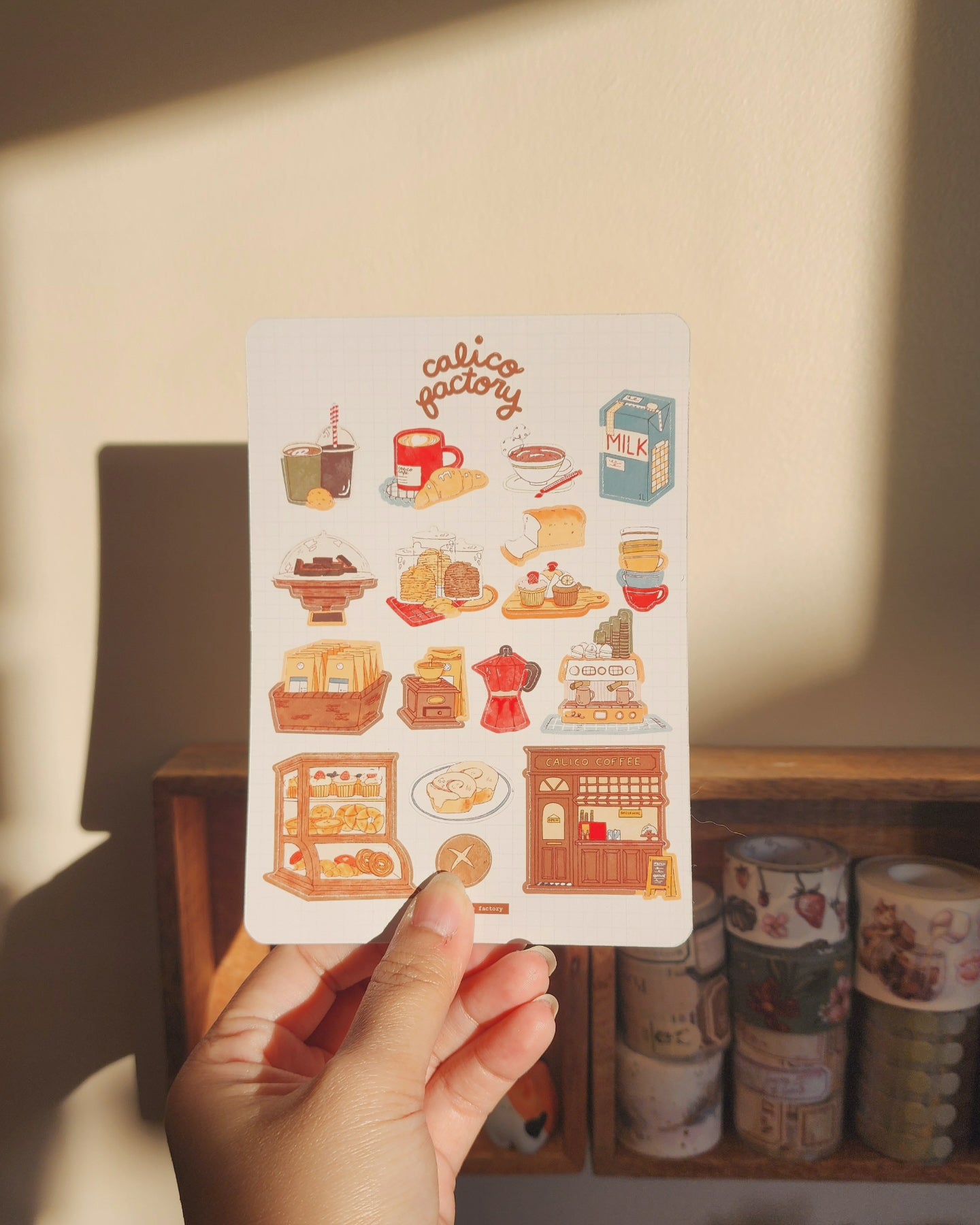 Coffee Time Sticker Sheet