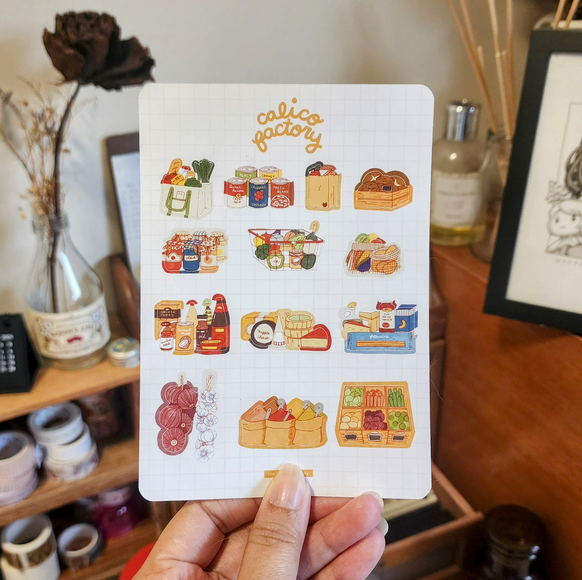 Grocer Sticker Grocery Run Sticker Sheet – Soe & Soe
