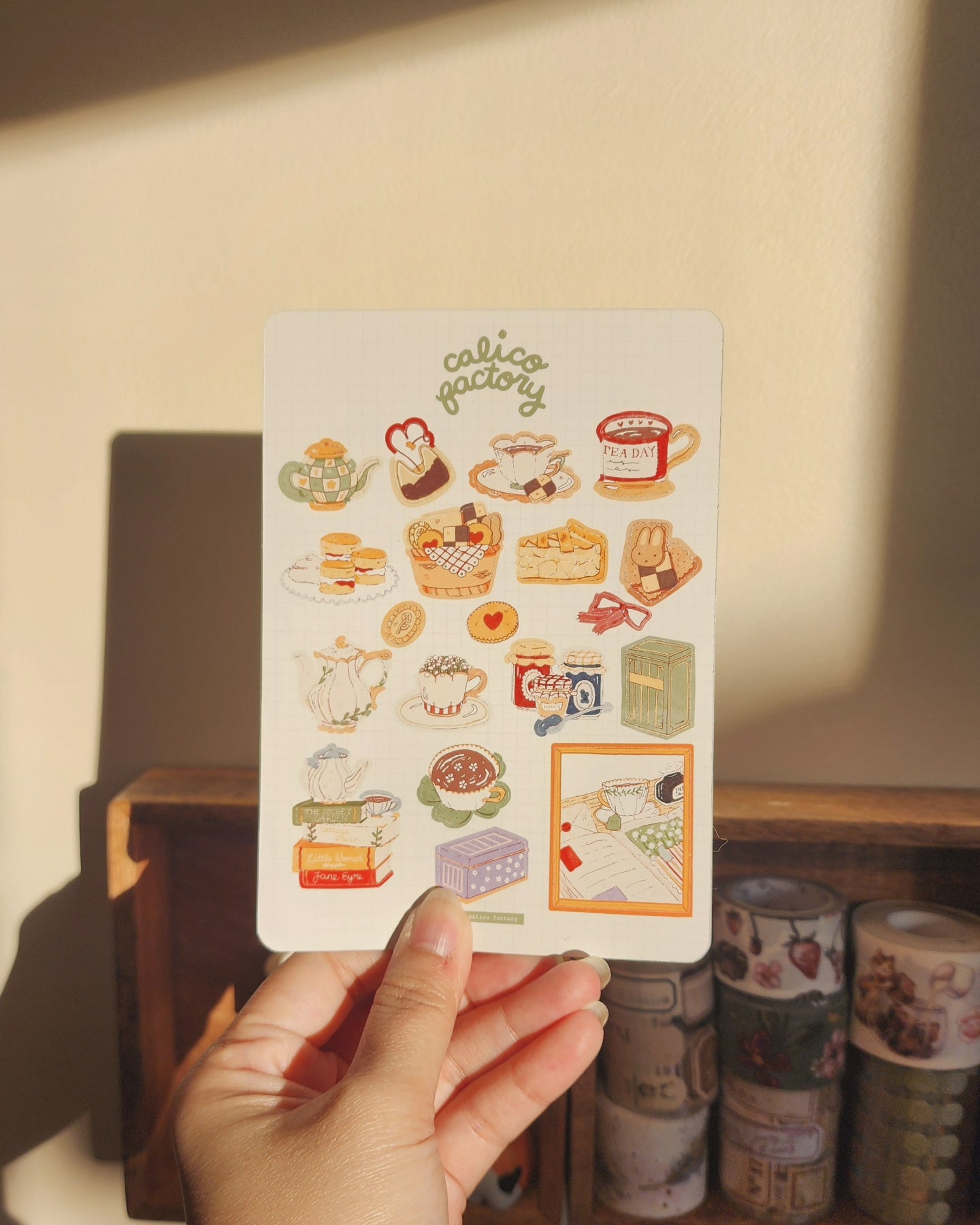 Tea Time Sticker Sheet