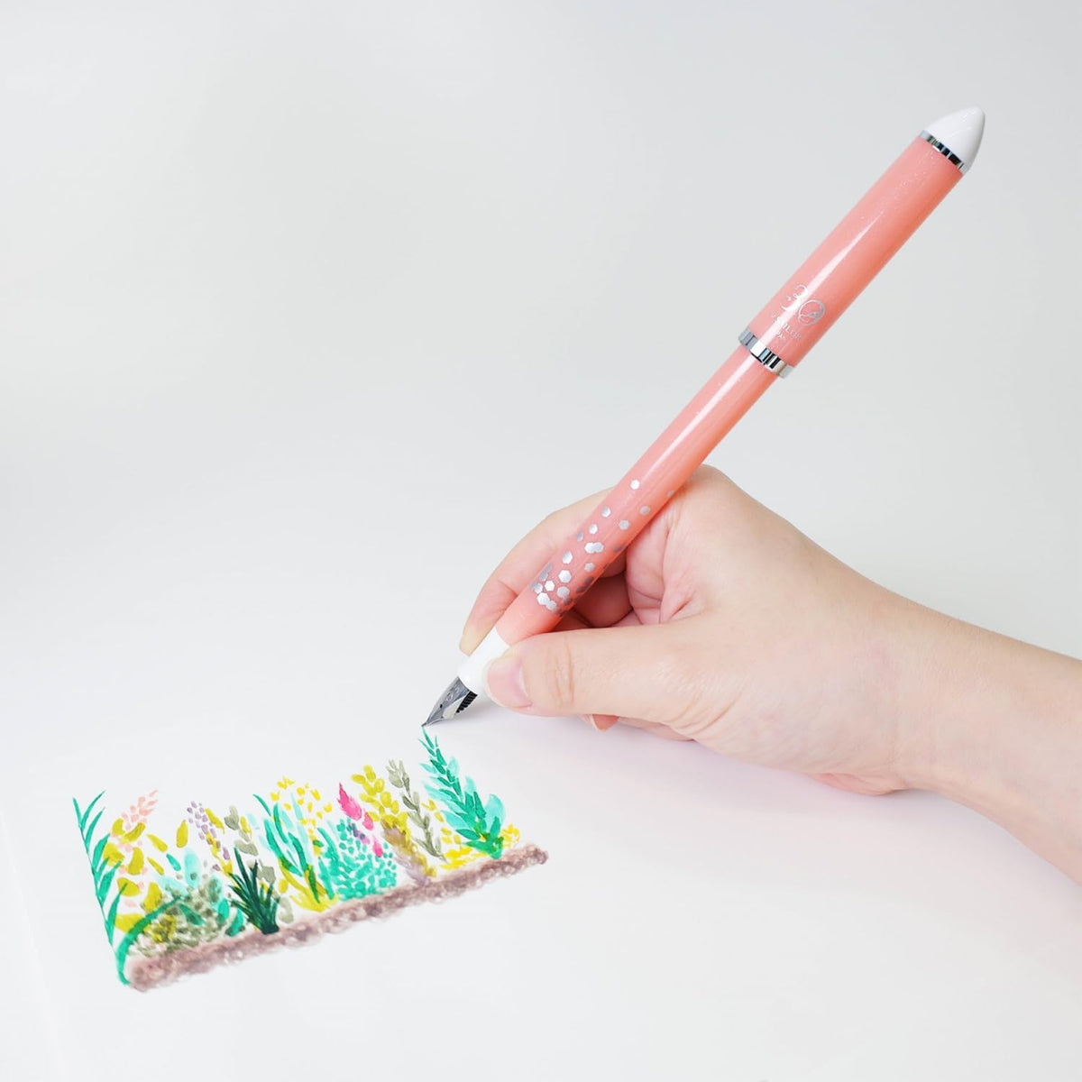 Fude DE Mannen Fountain Pen 30th Anniversary Limited Edition - Confetti Pink
