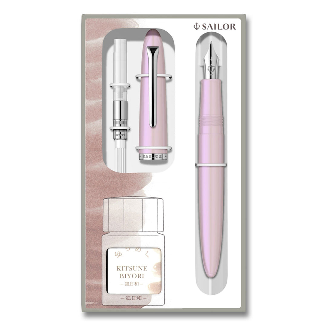 Sailor Profit Junior +10 Yurameku Fountain Pen & Ink Set - Kitsune Biyori