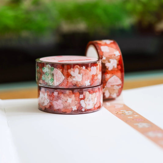 Sakura Friends (Transparent) PET Tape