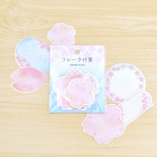 Sakura Sticky Notes designed by illustrator Natsunoka.